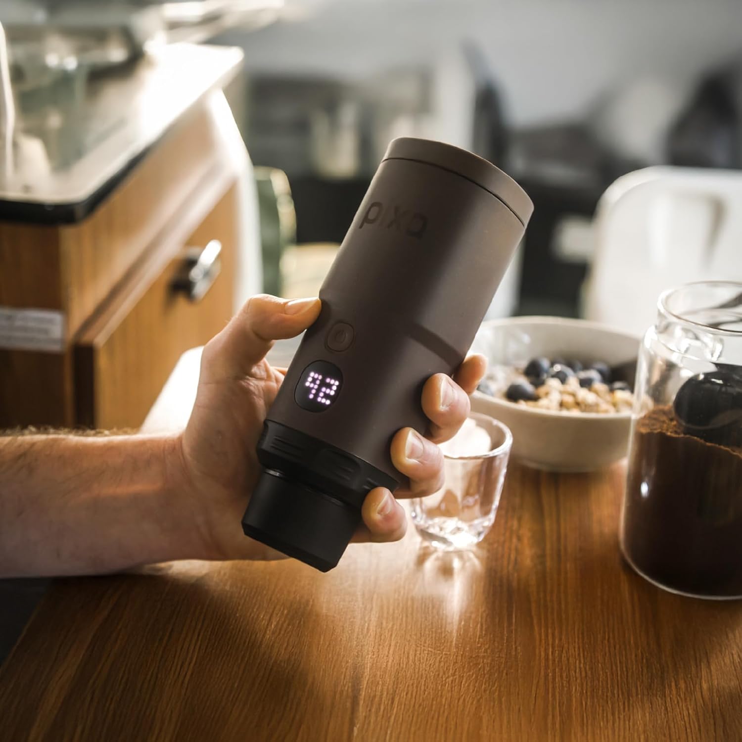 PIXA, Máquina de Café Elétrica e Portátil