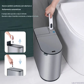 Lixeira Inteligente Automática com Escova